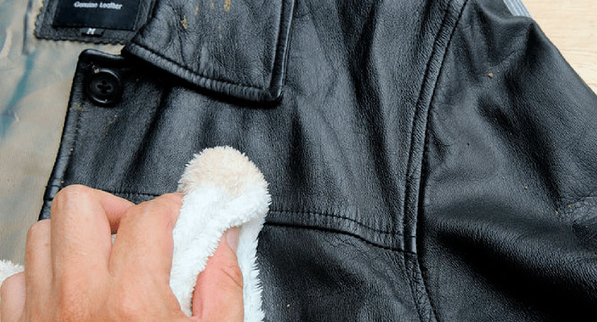 как почистить кожаную куртку